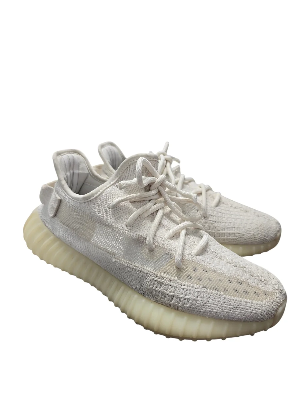 Adidas Yeezy Boost 350 V2 Men's White Bone Sneakers | Size 7